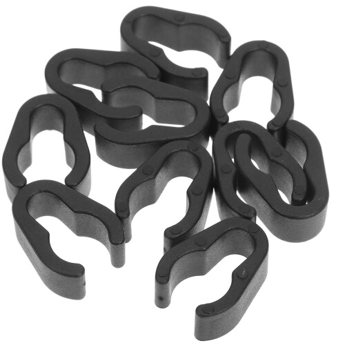 10 mikrofonkabelhalter clips, langlebig und