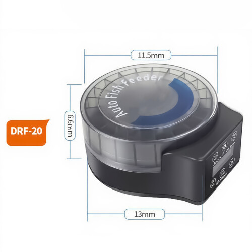 Fish Feeder Automatic Dispenser Large Capacity Travel Fishtank 2