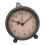 Retro Metal Table Clock with Noiseless-Digital B type flowe 1