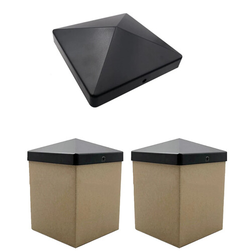 Heavy Type Waterproofed Deck Post Caps Universal Plastic Fence 1