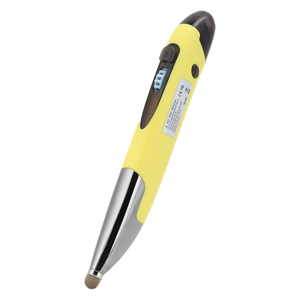 2.4G Wireless Mouse Pen With Handwriting For Win Xp/7/8/10 Yellow 4991361041206