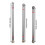 8PCS Metal Pull Rod Kit for SCX10 1/10 Crawler, Titanium Color 5