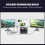 Multi-Function Type-C Docking Station 12-in-1 Dual HDMI VGA USB Ethernet Power 4