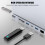 Multi-Function Type-C Docking Station 12-in-1 Dual HDMI VGA USB Ethernet Power 12