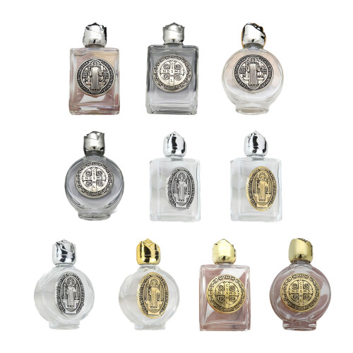 Compact 15ml duidelijk plastic flessen-Vierkant zilver A 1