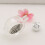 Compact 15ml duidelijk plastic flessen-Vierkant zilver A 5