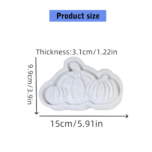 Artistic Elastomer Vegetable Cast Set For Creative Decorations 2