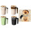 Magnetic 450ML Automatic Magnetic Stirring Mug with Lid-1 3