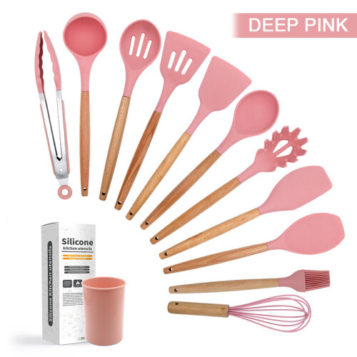 Σετ μαγειρικών σκευών σιλικόνης Chef's Delight, εργαλεία κουζίνας που δεν λιώνουν,
