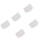 Cream Scraperboard Diy Pastry Cutter Gummy Dough-White 1