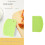 Cream Scraperboard Diy Pastry Cutter Gummy Dough-White 2
