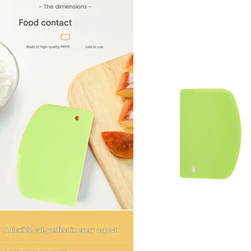 Cream Scraperboard Diy Pastry Cutter Gummy Dough-White 1