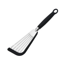 BPA-vrije spatel met sleuf, hittebestendige flexibele flipper voor antiaanbakpannen, ergonomisch ontwerp, professioneel en lichtgewicht
