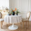 Flexible Round Tablecloth For Multiple Instances-Coffee color 6