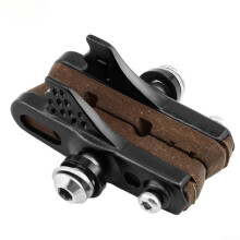 Responsive Brake Blocks for C Clamp Systems Suitable for Carbon Fiber Rims (brown)
