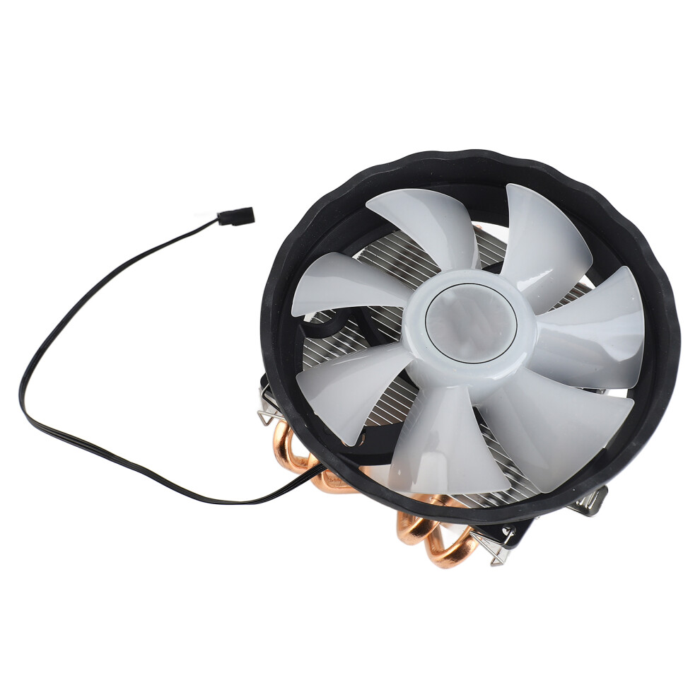 Cpu Cooler With 4 Copper Heat Pipes, 12.5Cm Quiet Fan, 1300 Rpm 7901361043091