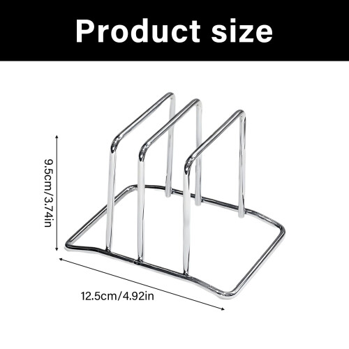 Stainles Steel Duals Compartment Chopping Board Organizers 2
