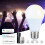 Smart E27 WiFi LED Bulb 15W Remote App Control Alexa/Google Compatible 8