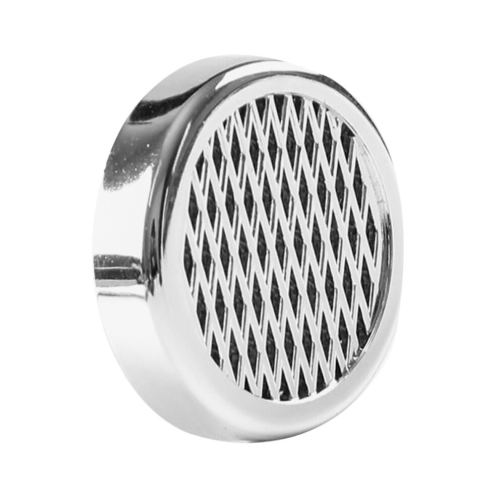 Round Cigarette Humidifier Stick Nickel Plated for Stable Humidity Control Keeps Cigars Fresh Compact Humidor Accessory for Home and Travel Use
