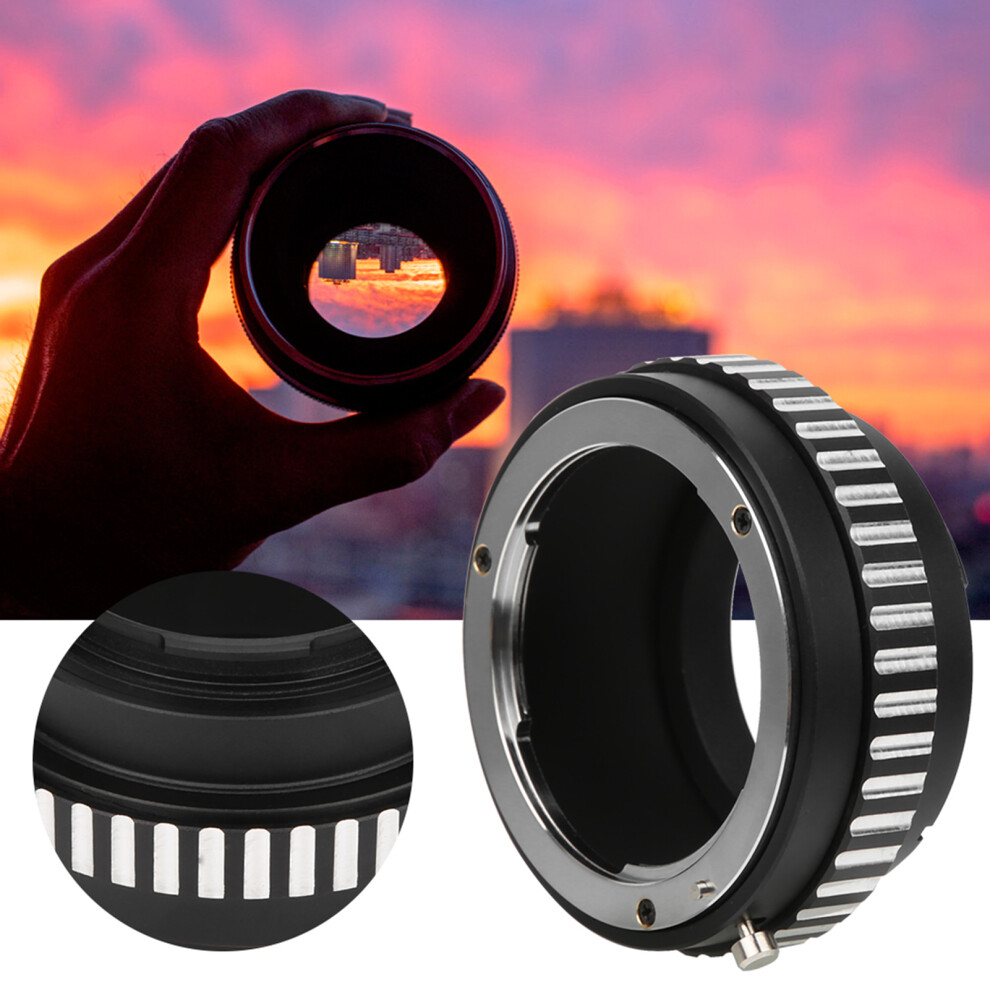 Aluminium Adapter Ring For Pk Mount To E-Mount Camera, 110G Black 9381361045420