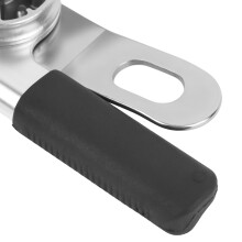 Outdoor Climbing Descender Device 7075 Aluminum Gray 22x6.2x3.5cm