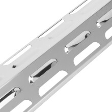 4 Stück Edelstahl-Brenner-Feuerplatten für den Backyard-Grill, 408x98x32mm