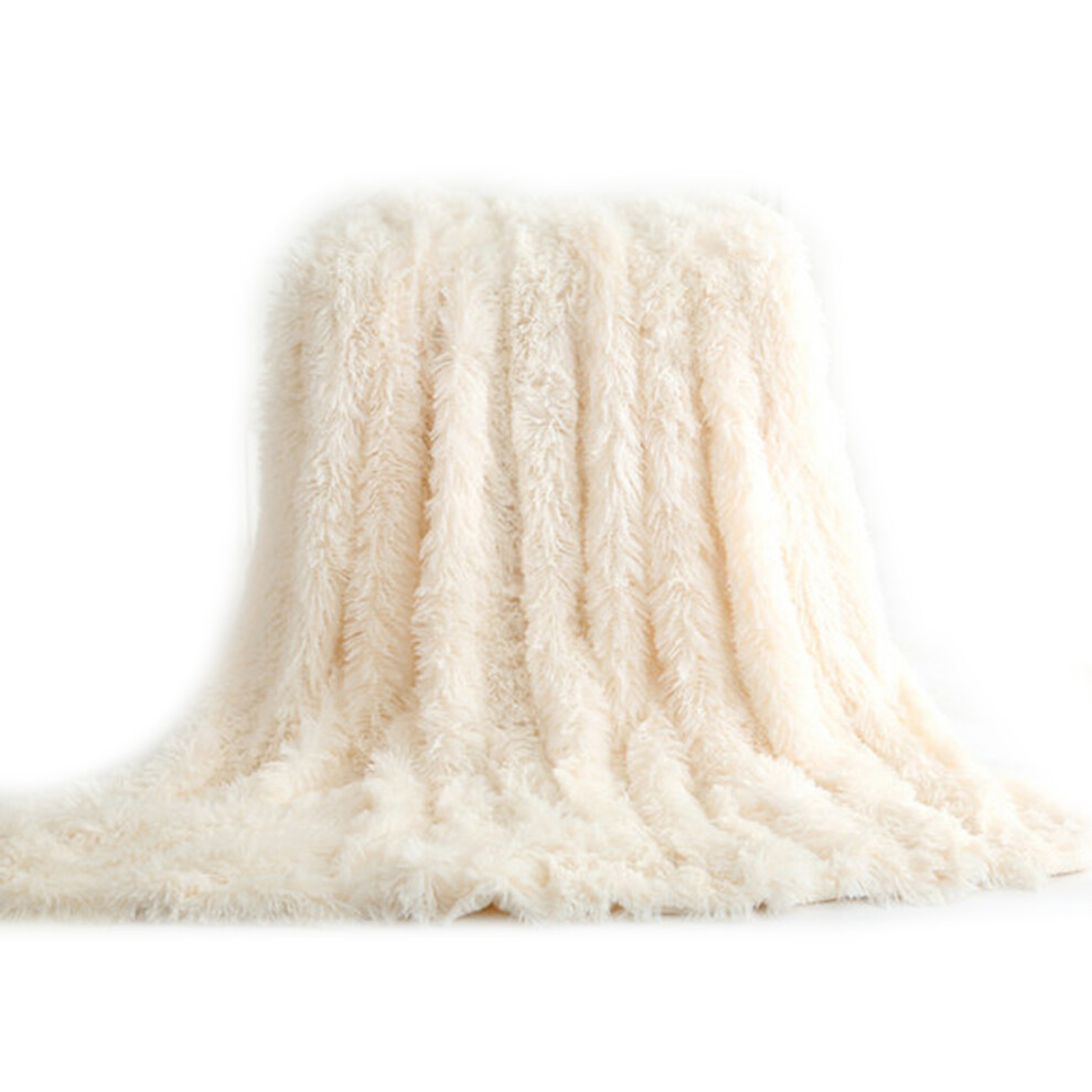 Long Fur Throw Blanket Super Soft Plush 63''x79'' Multi Color-image-OPC-PMYRHSD-NEW