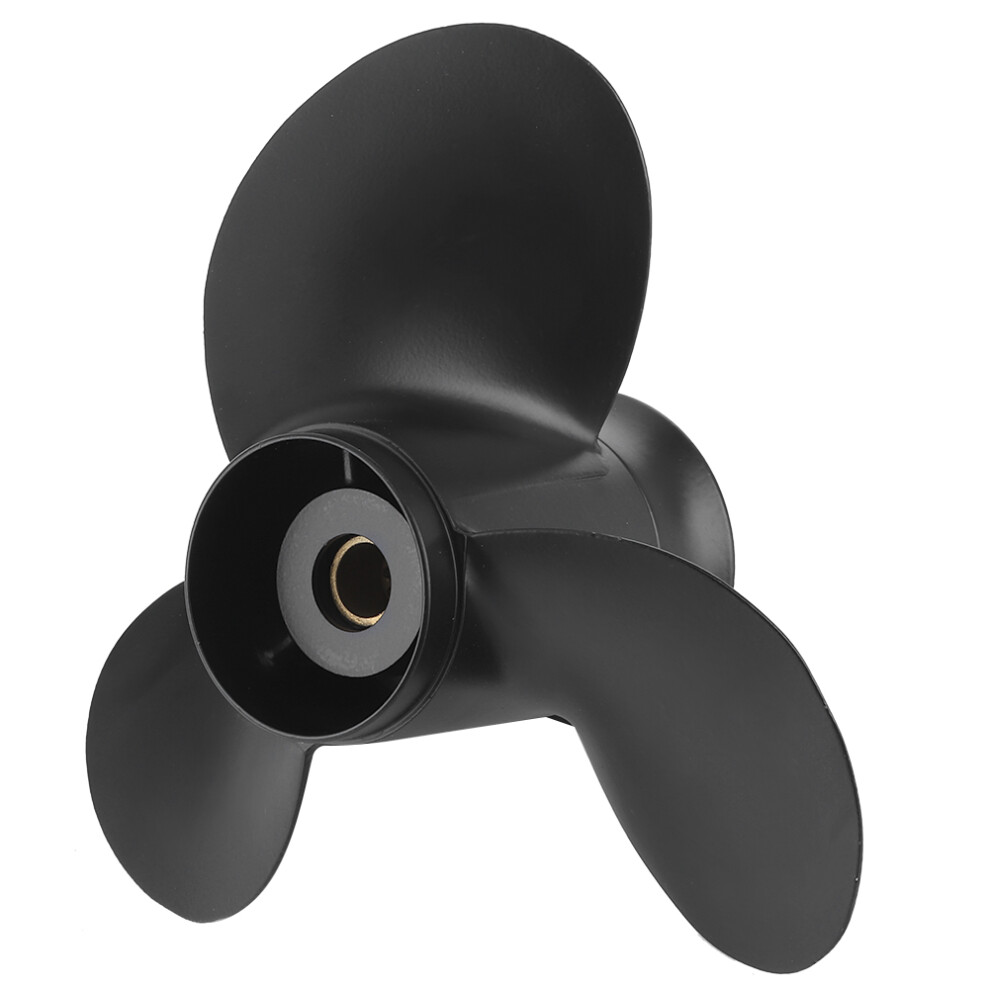 Outboard Aluminum Propeller 3-Blades 9 1/4 X 11 10 Spline Fits 9.9-15Hp 4371361048793