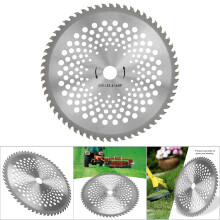 Professioneller 10" 60T Stahlklingen-Trimmer-Disc zum mühelosen Grasenschneiden