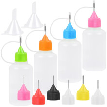 6Pcs Accuracy Glues Dropper Bottles Multiple Use Needle Tip
