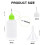 6Pcs Accuracy Glues Dropper Bottles Multiple Use Needle Tip 3