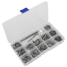 7x20mm Zinklegierung Punknieten-Stifte für Lederhandwerk DIY-Zubehör