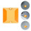 12pcs Reflective Driveway Markers for Road Pavement Studs 10