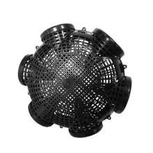 Crawfish Trap,Fishing Trap - Portable Cage Accessories Net for Shrimping Boat Beach Aquarium Turtle Lake Outdoor Crayfish 6 holes