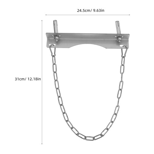 Suporte Para De Gás Propano Com Corrente Metal 2