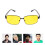 óculos para dirigir à noite com lentes anti- clara 9