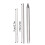 Aluminum Parachute Cord DIY Weaving Tool Kit, Silver 4pcs 7