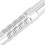 Aluminum Parachute Cord DIY Weaving Tool Kit, Silver 4pcs 9