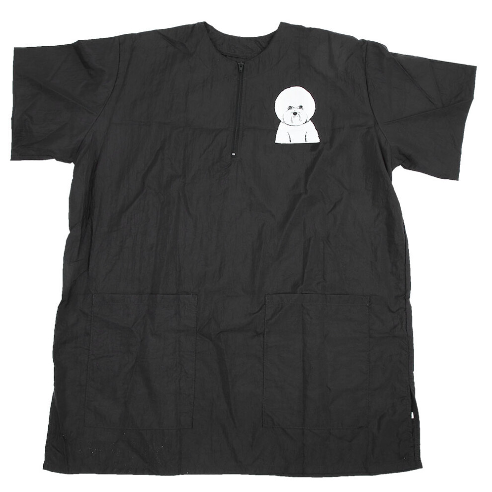 Hair Stylist Grooming Smock Barber Apron, Size L, 77cm Length