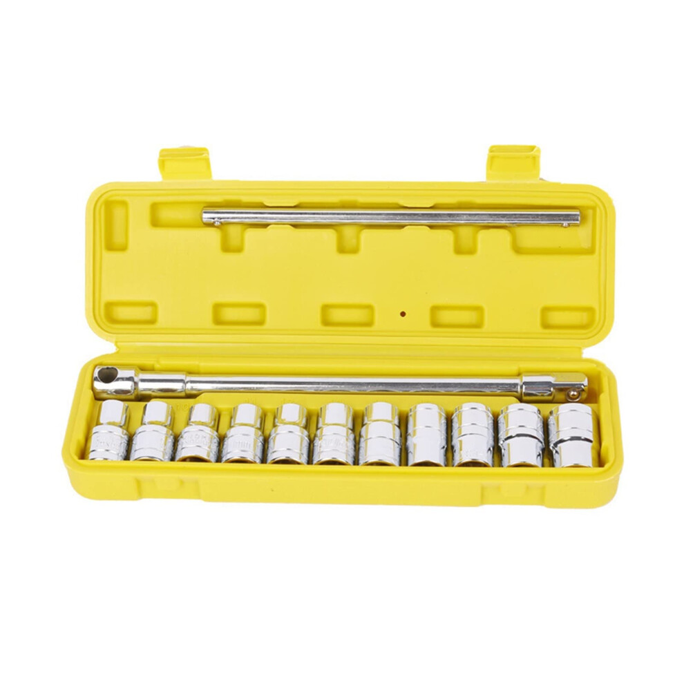 13Pcs/Set For Auto Repair And T-Slide Rod Socket Set, Car, Ratchet Wrench Combination Tool 9105992079629