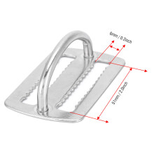 Edelstahl 50mm Tauchgürtel Schnalle Gürtelhalter tragbar