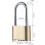 Brass Combination Lock with 4-Digit Security Code, Anti-Theft Padlock for Outdoor Use on Sheds, Lockers, Tool Boxes and Bicycles(2) 5
