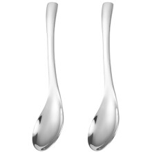 Cuchara para salsas de acero inoxidable de 6", ideal para sopas, yogures y pudines, con boquilla para un vertido controlado. Utensilio de alta