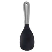 Silicone Spoon Head Kitchen Tool, Comfortable Grip Stainless Steel Handle Non-stick Cooking Companion For Effortless Meal Prep (Flexible Silicone)