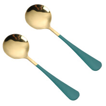 Palace Style Table Spoons, Elegant Appearance Stainless Steel Soup Spoons For Home Restaurant Use