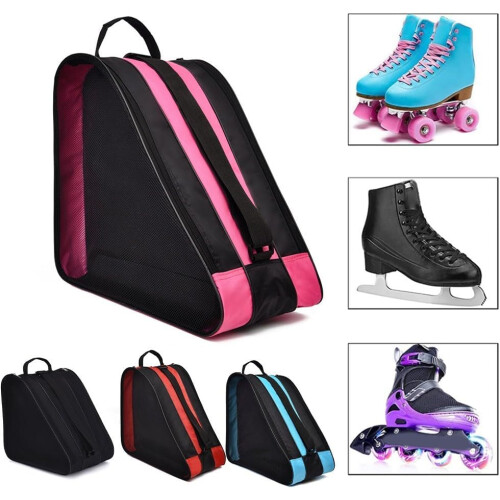 Lightweight and Skate Bag Featuring Breathable Mesh for Effective Ventilation During Use (Pink) 2