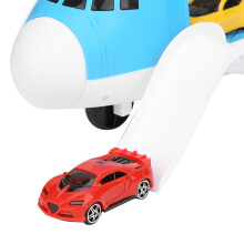Inertia Transport Airplane Toy for Kids, 28x35x18cm, DIY Assembly