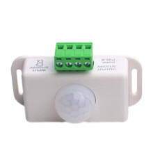 Small Movement Activated Manager Adjustable off Delay-White