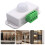 Small Movement Activated Manager Adjustable off Delay-White 3