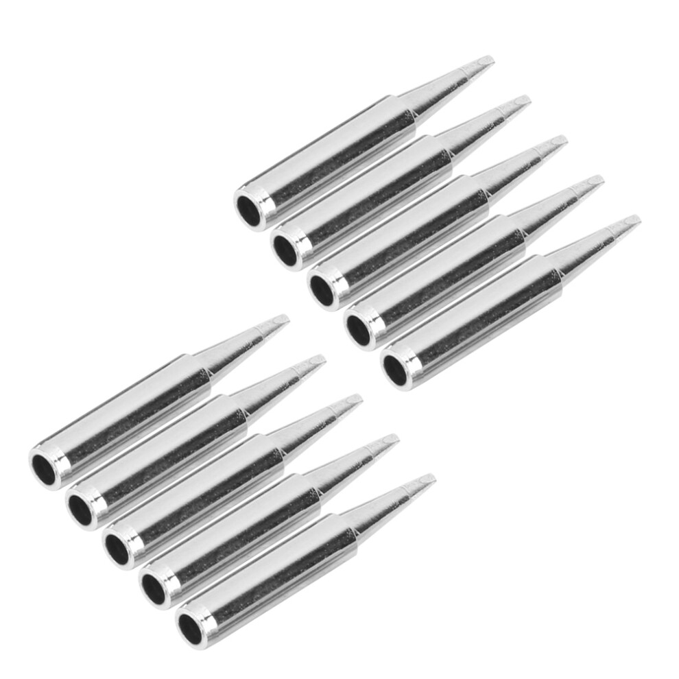 10 Pcs Copper Soldering Iron Tips 900M-T-1.6D Welding Accessories 7691361077386